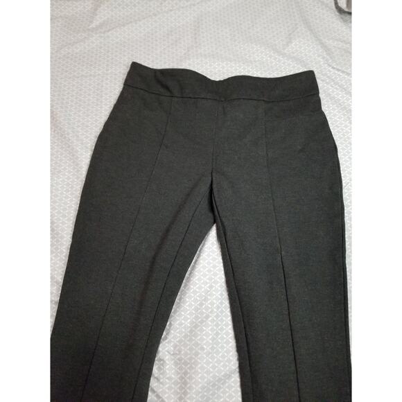 Hilary Radley Pants Sz MED Dark Gray Stretch Pont Pants Inseam 28" - Picture 1 of 7